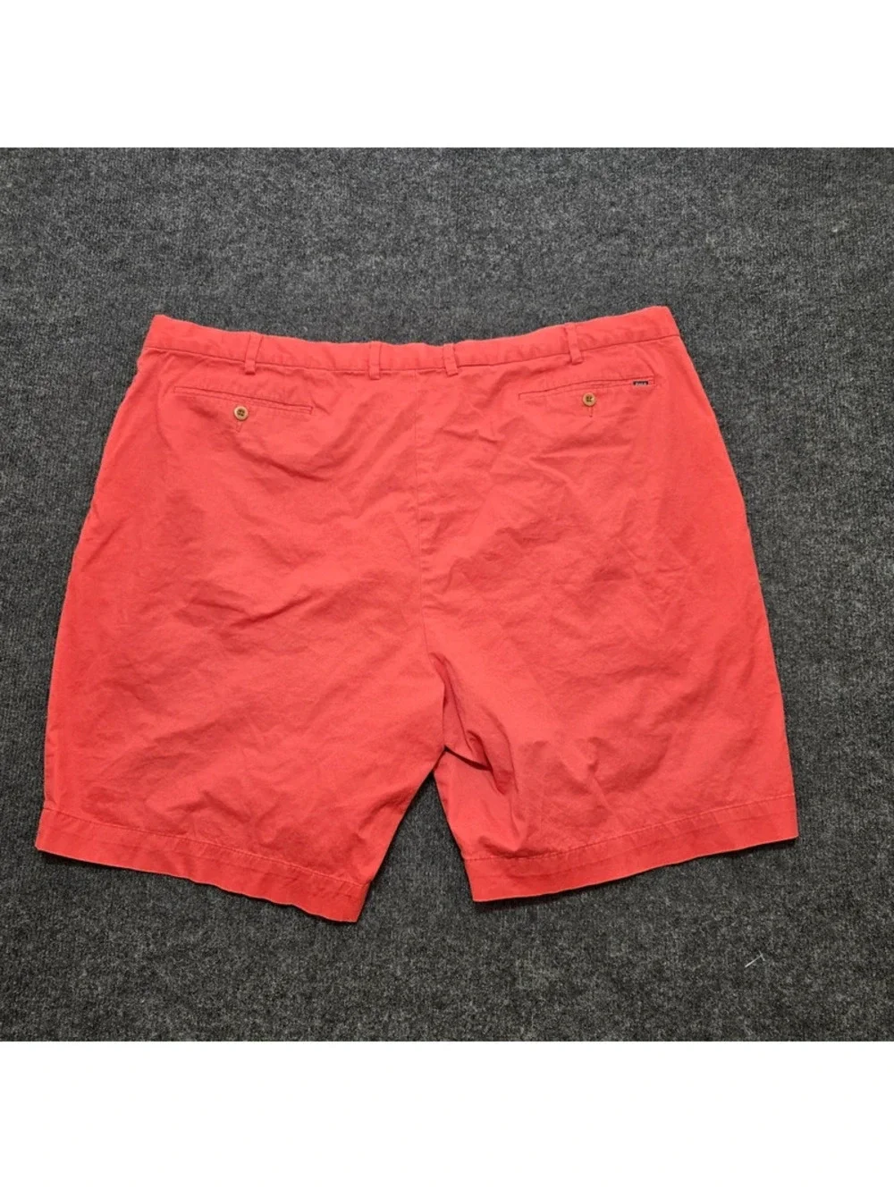 Polo Ralph Lauren Chino Shorts 46B Big & Tall Coral Pink Salmon Stretch Cotton